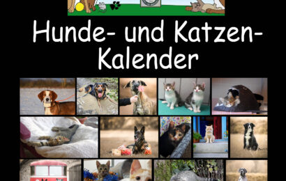 Der Original Tierheim-Kronach-Kalender 2025 – ein tierisches Weihnachtsgeschenk für alle Tierfreunde!